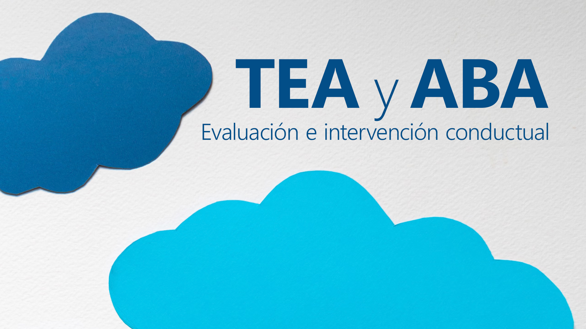 Curso de TEA y ABA: evaluaci&oacute;n e intervenci&oacute;n conductual