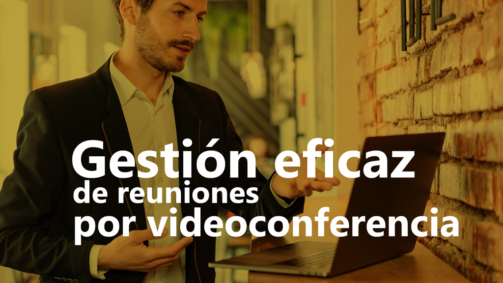 Curso de Gesti&oacute;n eficaz de reuniones por videoconferencia